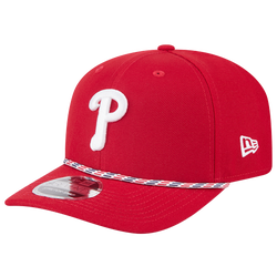 Men's - New Era Phillies 9SEVENTY SS Multi Rope Cap - Red/Red