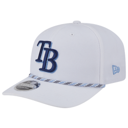 Men's - New Era Rays 9Seventy SS Multi Rope Cap - White/Navy