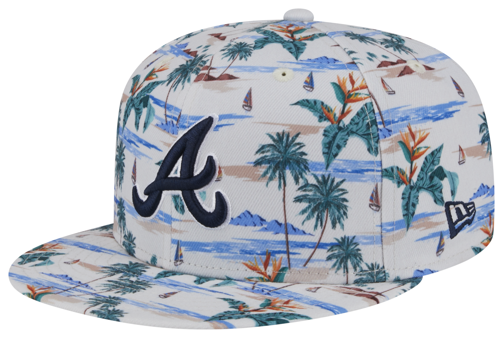New Era Braves 950 Print G1 XMT Cap - Men's