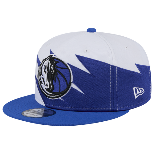 New Era Dallas Mavericks  Mavericks 950 Jagged Cap In White/blue