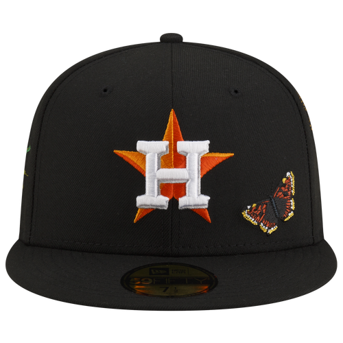 New Era Astros 59Fifty Felt Fitted Cap Foot Locker