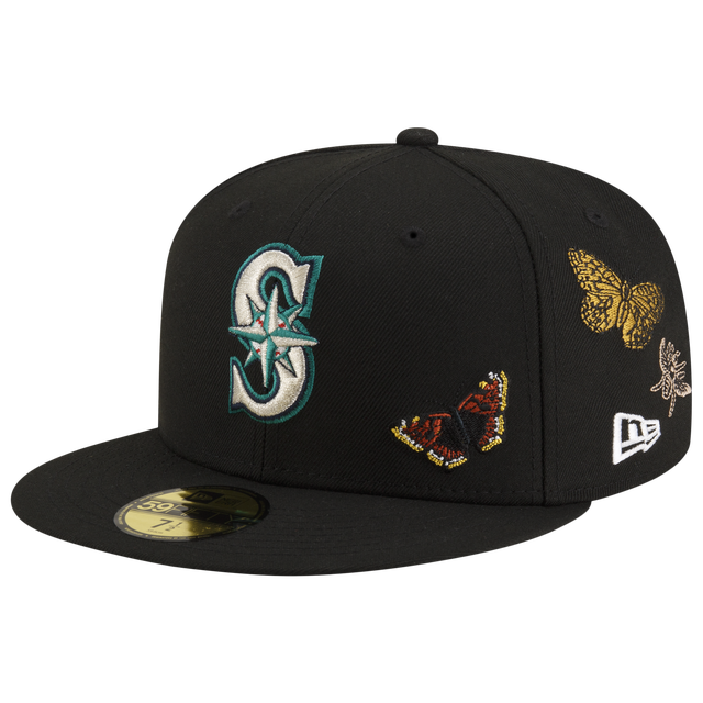 New Era Mariners 59Fifty Felt Fitted Cap