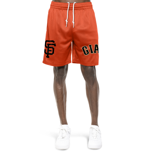 MENS - New Era Giants 865 Shorts - Black/Multi