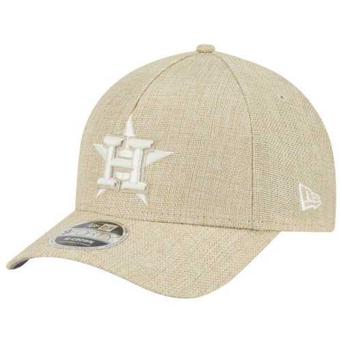 Shop New Era Houston Astros  Astros 940af Cotton Weave Cap In Tan