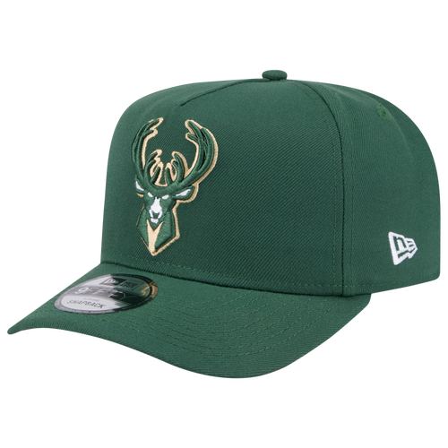ADULT - New Era Bucks 9Fifty A-Frame EG Cap - Green/Multi