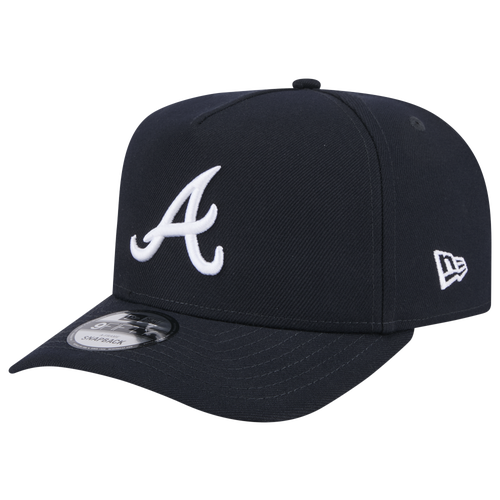 MENS - New Era Braves 9FIFTY A-Frame EG Cap - Navy
