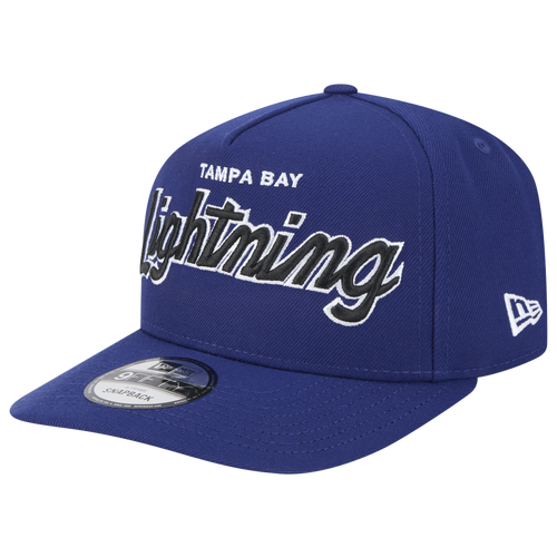 MENS - New Era Lightning 9FIFTY A-Frame Script Cap - Navy/Black