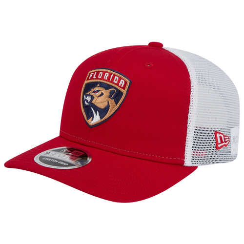 

New Era Florida Panthers New Era Panthers 970 Primary Trucker Cap - Adult Red Size One Size