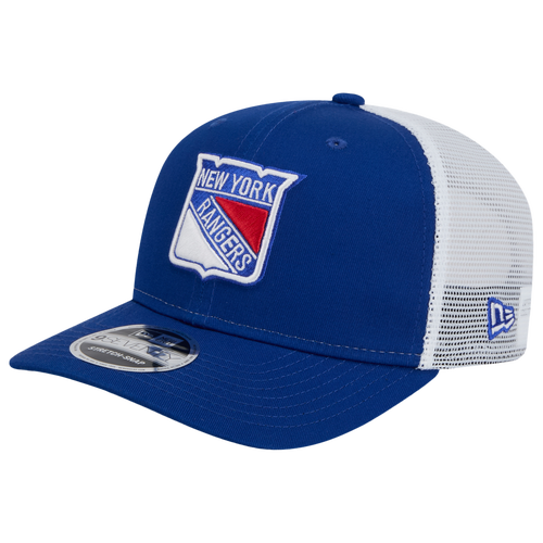 

New Era New York Rangers New Era Rangers 970 Primary Trucker Cap - Adult Blue Size One Size