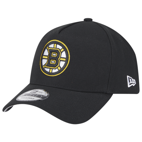 

New Era Boston Bruins New Era Bruins 9Forty A-Frame Primary Cap - Adult Black Size One Size