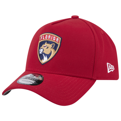 

New Era Florida Panthers New Era Panthers 9Forty A-Frame Primary Cap - Adult Red Size One Size