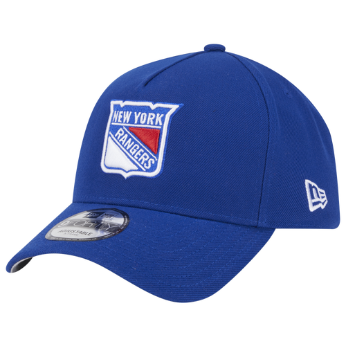 

New Era New York Rangers New Era Rangers 9Forty A-Frame Primary Cap - Adult Blue Size One Size