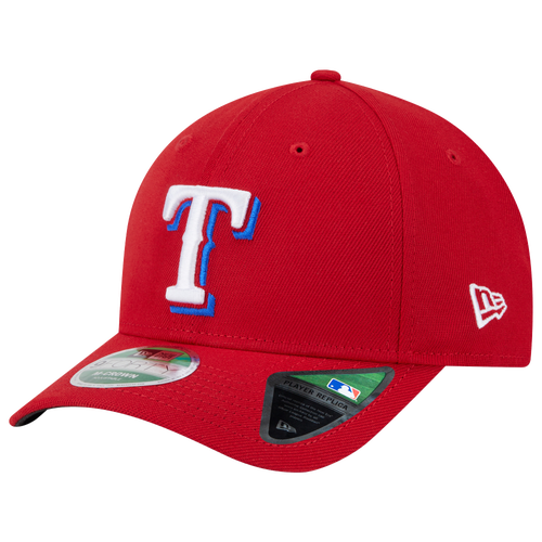 New Era Mens Texas Rangers  Rangers 9forty League Cap In White/red