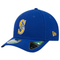 New Era Mariners Cooperstown Player Replica 9FORTY Cap - New Era Blue/Yellow