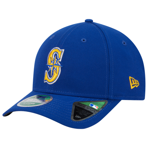  - New Era Mariners Cooperstown Player Replica 9FORTY Cap - Blue/Yellow
