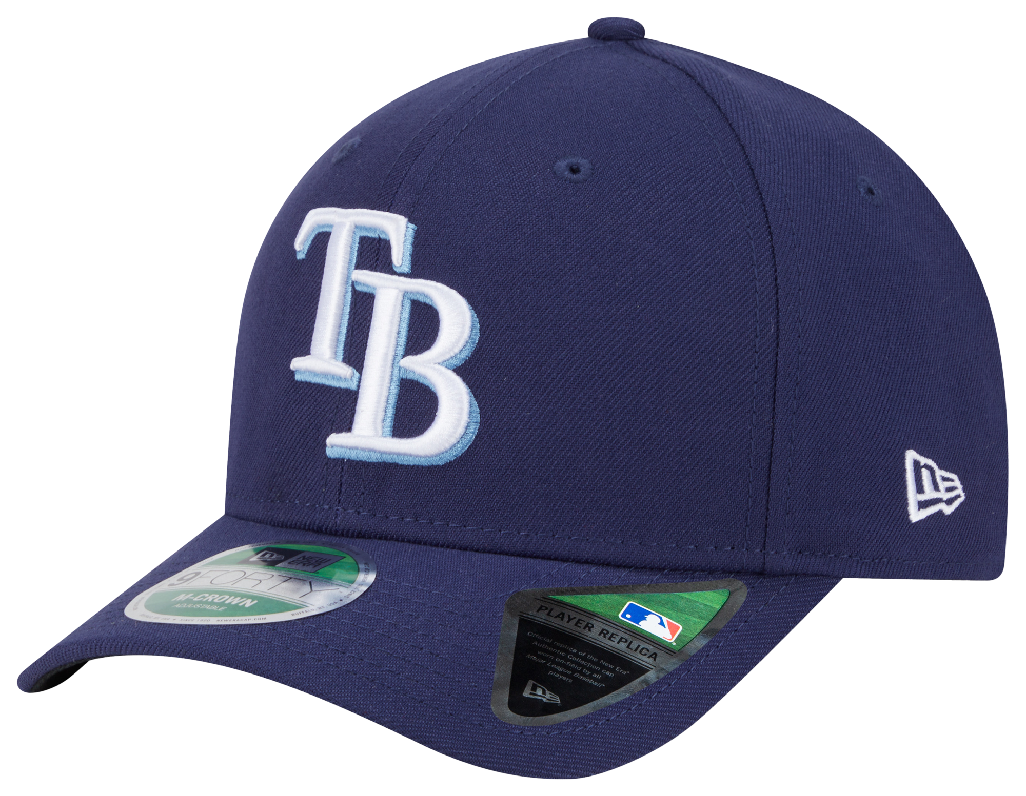 New Era Rays Player Replica 9FORTY Cap - Men's