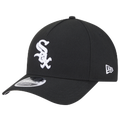 New Era White Sox 940M Crown A Frame Cap - New Era Black/White