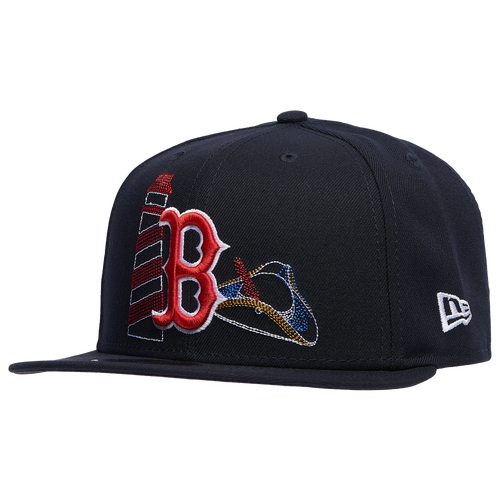 New Era Boston Red Sox  Red Sox 950 State Stitch Cap In Navy