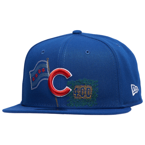 New Era Chicago Cubs  Cubs 950 State Stitch Cap In Blue