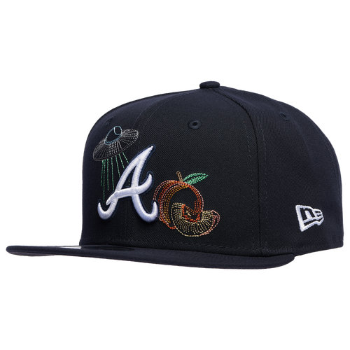 New Era Atlanta Braves  Braves 950 State Stitch Cap In Navy