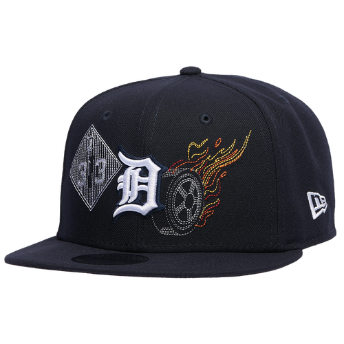 New Era Detroit Tigers  Tigers 950 State Stitch Cap In Navy