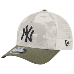Men's - New Era Yankees 940 A Frame Armed Forces 25 Cap - Camo/Stone