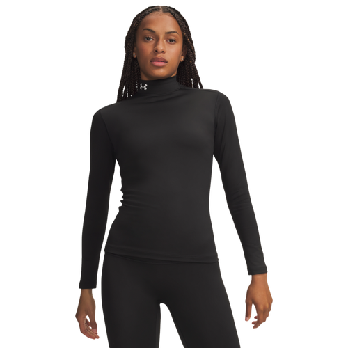  - Under Armour Coldgear Mock - Black/White