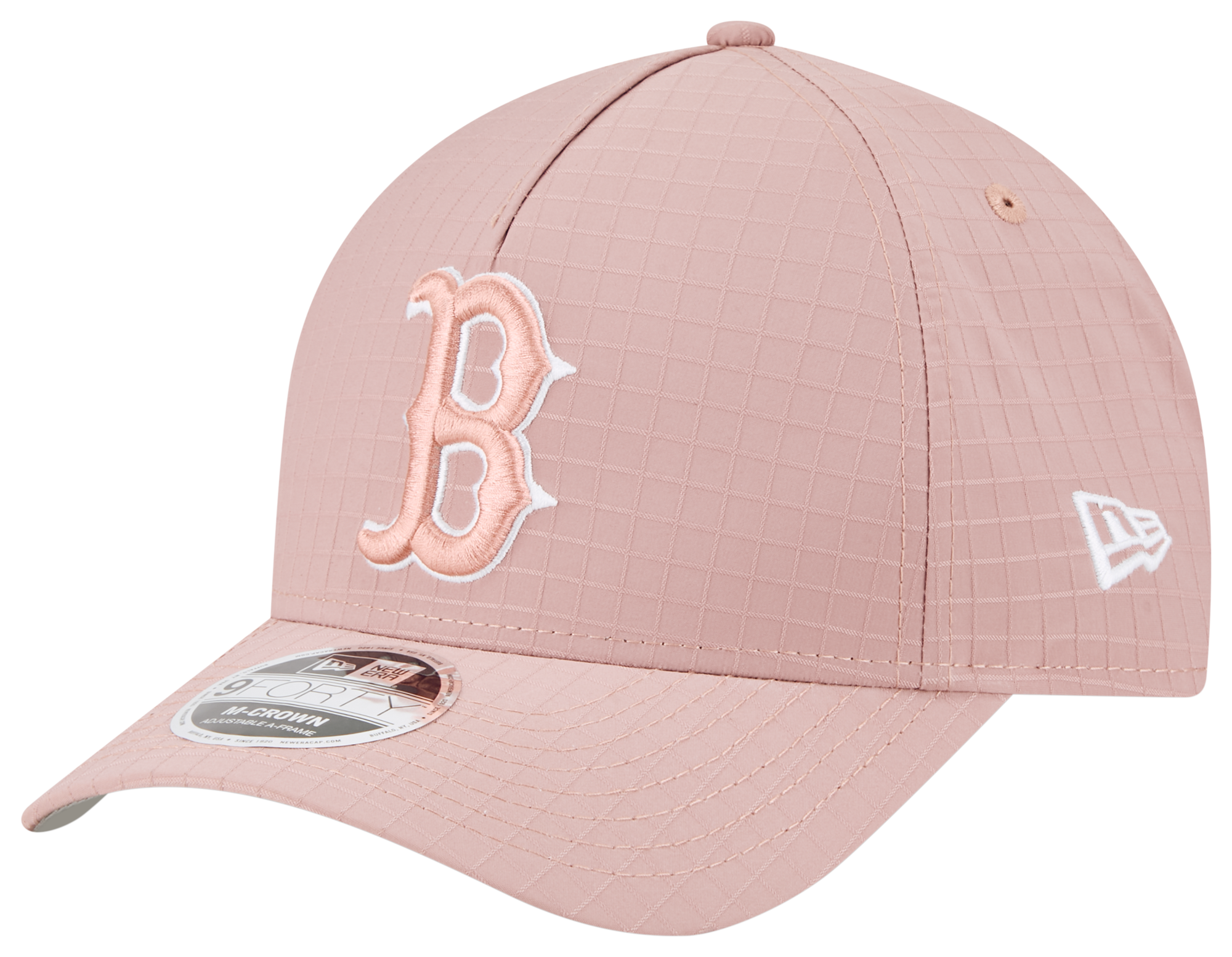 New Era Red Sox 940 A Frame Ripstop Cap - Men's