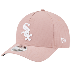 Men's - New Era White Sox 940 A Frame Ripstop Cap - Pink/Pink