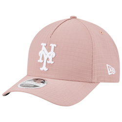 Men's - New Era Mets 940 A Frame Ripstop Cap - Pink/Pink