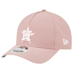 Men's - New Era Astros 940 A Frame Ripstop Cap - Pink/Pink