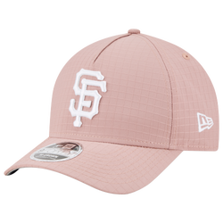 Men's - New Era Giants 940 A Frame Ripstop Cap - Pink/Pink