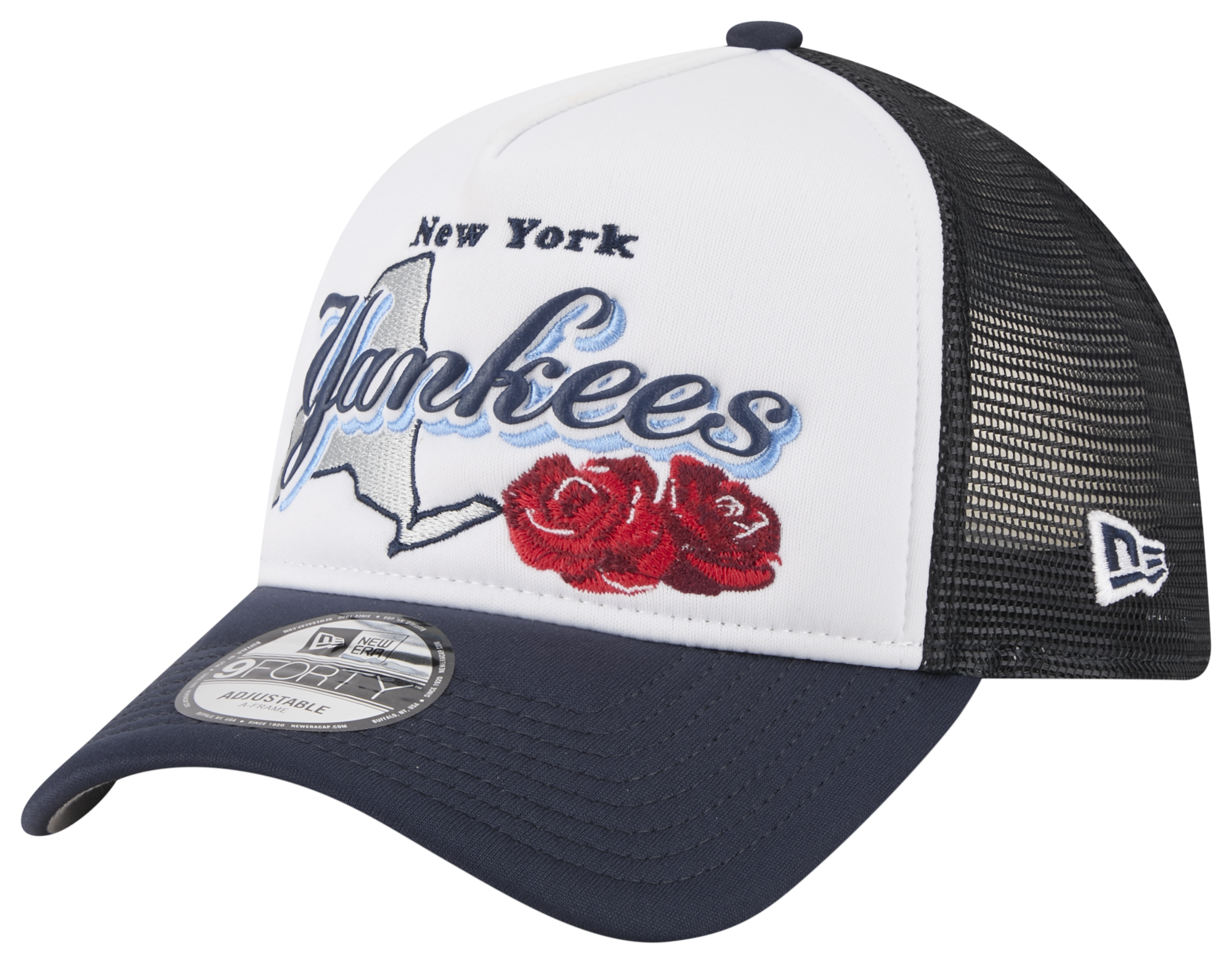 New Era Yankees State Flower Cap - Men's | Foot Locker
