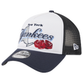 New Era Yankees State Flower Cap - New Era White/Navy