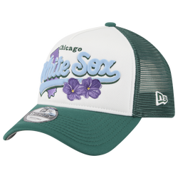 Men's - New Era White Sox State Flower Cap - White/Green