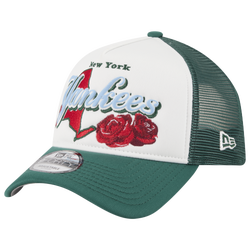Men's - New Era Yankees State Flower Cap - Green/White