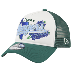 Men's - New Era Rangers State Flower Cap - White/Green