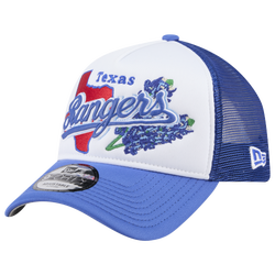Men's - New Era Rangers State Flower Cap - White/Navy