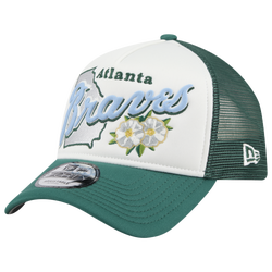 Men's - New Era Braves State Flower Cap - White/Green
