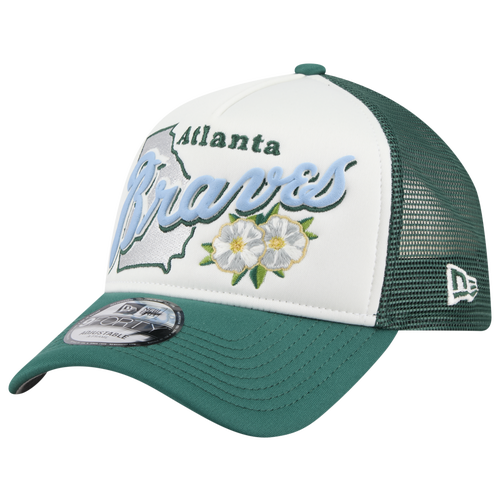 - New Era Braves State Flower Cap - White/Green