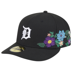 Men's - New Era Tigers Tonal Florals Cap - Black/Black