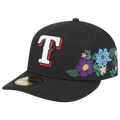 New Era Rangers Tonal Florals Cap - New Era Black