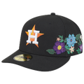 New Era Astros Tonal Florals Cap - New Era Black