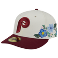New Era Phillies Tonal Florals Cap - New Era White/Red