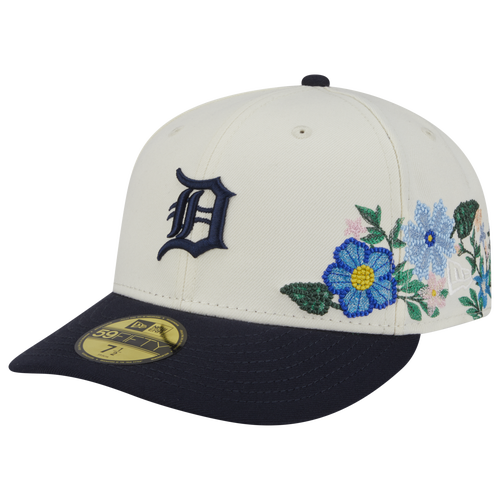 MENS - New Era Tigers Tonal Florals Cap - Navy/White