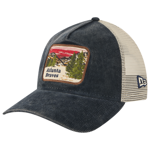  - New Era Braves Vintage Landscape Cap - Navy/White