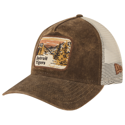 MENS - New Era Tigers Vintage Landscape Cap - Brown/White