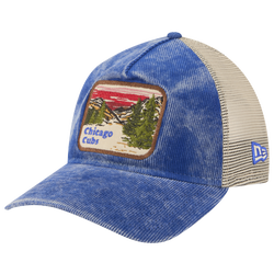 Men's - New Era Cubs Vintage Landscape Cap - White/Blue