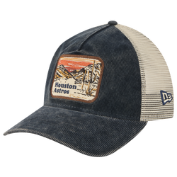 Men's - New Era Astros Vintage Landscape Cap - Navy/White