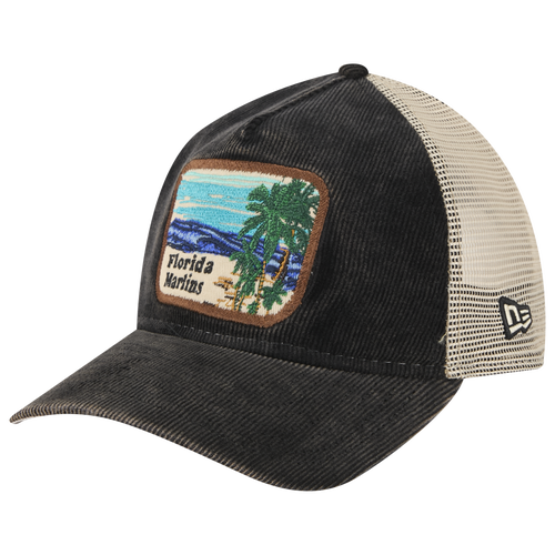 MENS - New Era Marlins Vintage Landscape Cap - White/Teal